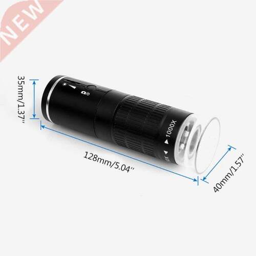 1000X Digital Microscope 1080P LED USB WiFi Microscope Mobil