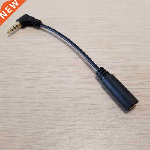 90 De Elbow 3.5mm 4 Pole Male to Female Audio Data Exten