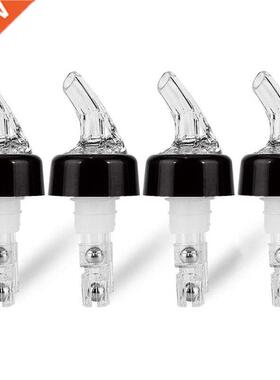 4 Pcs 1Oz Automatic Measured Bottle Pourer - Spirit Measure
