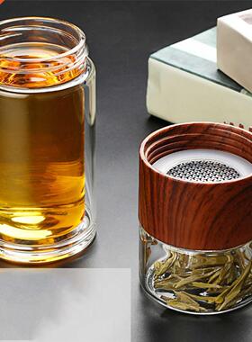 Double Wall Glass Water Bottles Top Quality Mug Cup With