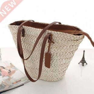 Summer Beach Straw Bag Single Shoulder Simple Fashionable