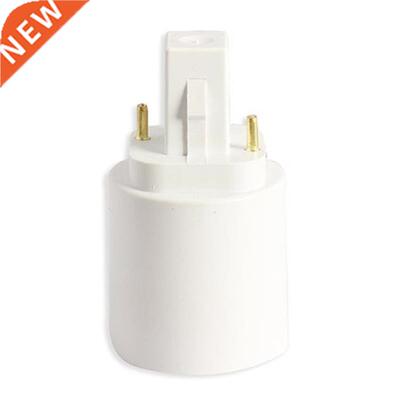 G24 To E27 Socket Base LED Halogen CFL Bulb Adapter Converte