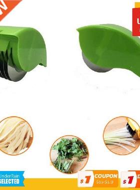 Multifunction Rolling Cutter Scallion Ginger Garlic Cutting