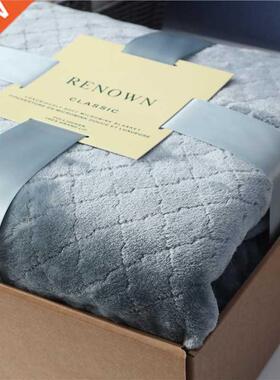 Large Soft Bedspread for Bed Winter Blanket Picnic Plaid Hot