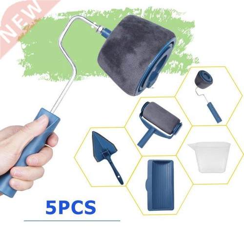 5pcs Wall Decorate Painting Roller Brush Set Multifunctional