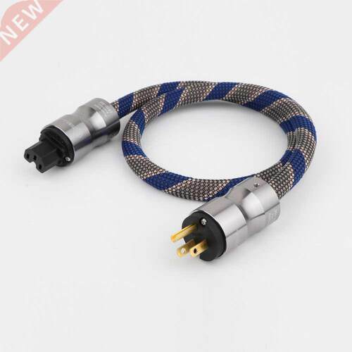 Hi end K800 5N OFC Pure Copper Hifi Audio US Power cord cabl