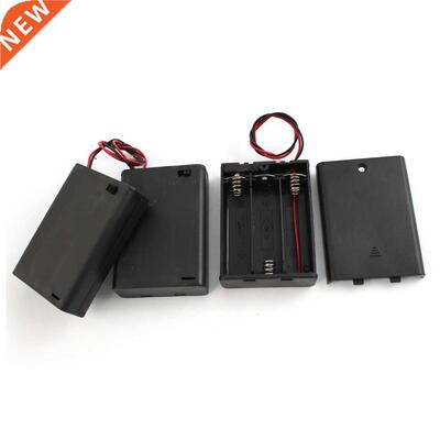 3Pcs 3 x  Btteries Bttery Holder Cse Box w On/Off Switc