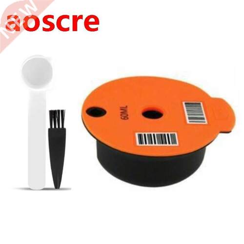 U50A 60/180ml Refillable Coffee Capsule Pod Cup Stainless St