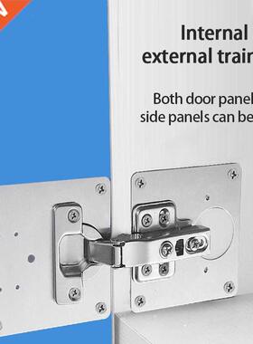 Stainless Steel Door Hinge Repair Plate For Cabinet Furnitur