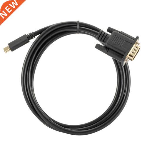 Type-c To VGA Adapter Data Cable1.8m 1080P High-definition C