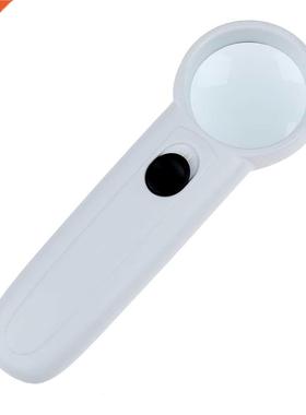 Hand illuminated magnifier / magnifying glass / Reading supp