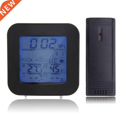 Weather Station Indoor/Barometer LCD Humidity Meter Tester F
