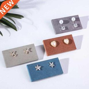 Colorful Wooden Earring display stand earing organizer for j