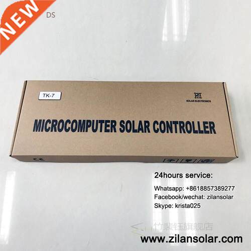 TK-7 solar controller with ottom fixed sensor for non press