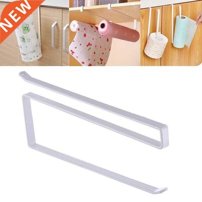 Kitchen Towel Holder Rack Under Cabinet Paper Roll Rack