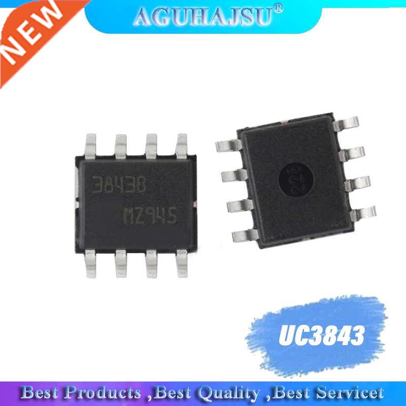 10pcs/lot UC3843 UC3843AN SMD management p SOP8 new origina
