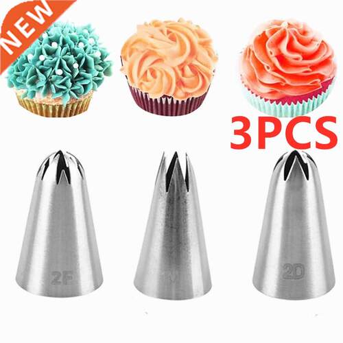 1PC/PCS Russian Tips Pastry Large Size Cream Steel