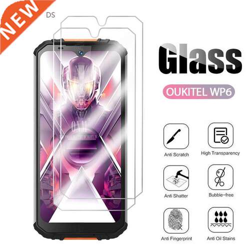 10Pcs Ouktel WP6 Tempered Glass For Ouktel WP6 Screen Pro