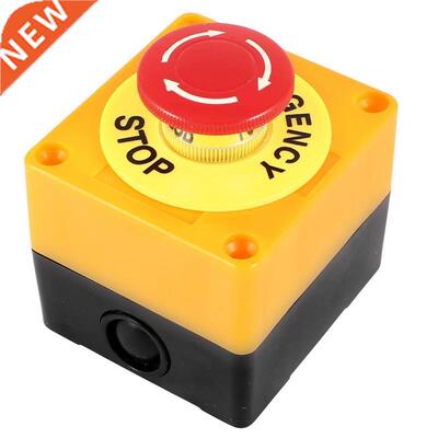 button AC 660V 10A Emergency stop case Hard red switch