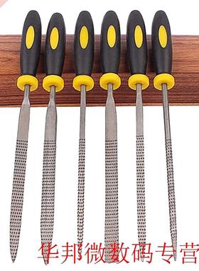 Top 6pcs 140x3mm Metal File Mini Assorted Rasp Diamond Needl