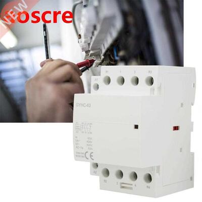 4P AC Contactor 6A 220V 50Hz Mini Household AC Contactor 4N