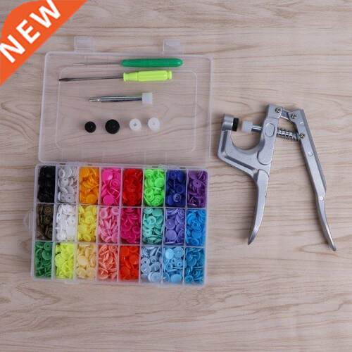 Fastener Snap Pliers Button+360set T5 Plastic Resin Snap Pre