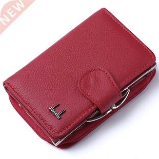 New Women Wallets Genuine Leather Wallet High Quality Zipper