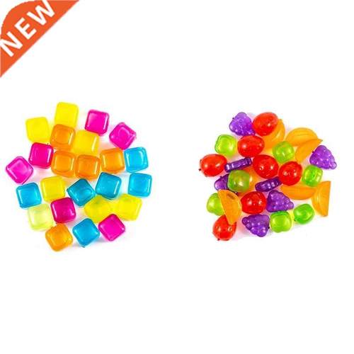 Reusable Ice Square For Drinks, Plastic Ice Cubes,