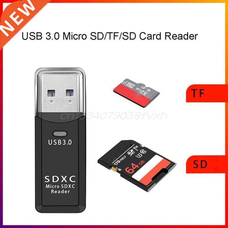 2in1 USB 3.0 High Speed dpter Micro SD TF SD Memory Crd R