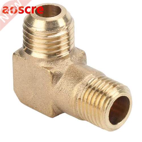 floor flange G1/4xM14 90 Degree Elbow Brass Compressor Acces