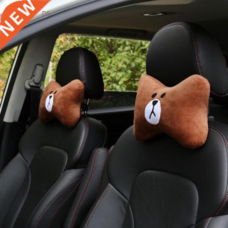 1 PC Universal Cute Car Neck Rest Cushion Headrest Pillow A