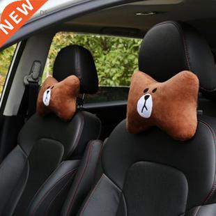 1 PC Universal Cute Car Neck Rest Cushion Headrest Pillow A