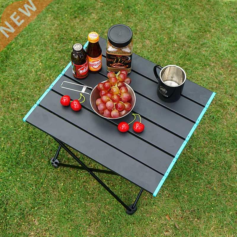 Picnic Portable Folding Camping Table Aluminum Alloy Foldabl