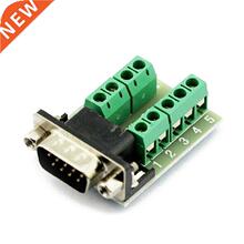 5PCS RS232 to Terminal DB9 male adapter signals Terminal mod