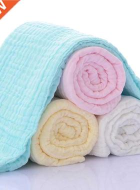 6 Layers Muslin Swaddle Baby Blankets Newborn Cotton Baby Bl