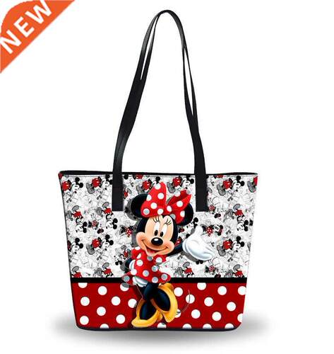 cartoon handbags foldable travel storage bag ladies shoulder