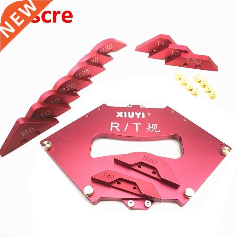 R5-R40 T10-T40 Router Table Round Corner Template Aluminium