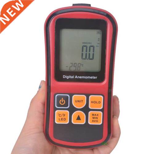 Digital Mini Anemometer High Accuracy LCD Display Wind Tach