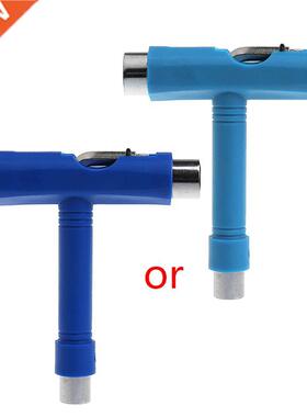 Universal Roller Skate Wrench Skateboard T Shape Tool Multi-