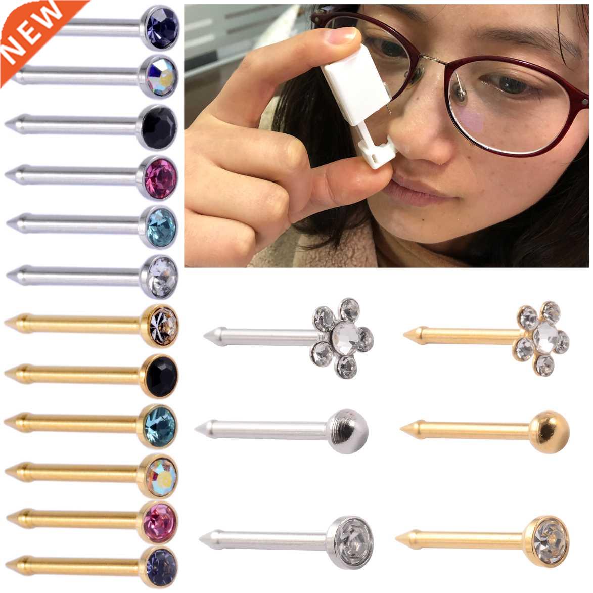 1 Unit Disposale Se Sterile Piercing Unit For Gem Nose St