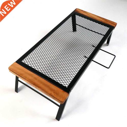 Outdoor Foldng Table ron Net Table Ant-scaldng Desgn