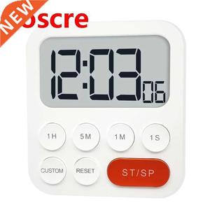 Kitchen Magnetic Clock Timer Large Screen Digital Display Co