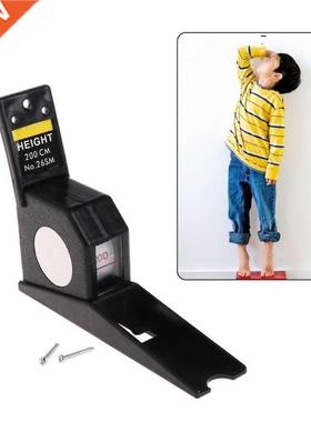 Body Height Rod Wall Mounted Height Meter Roll Ruler Growth