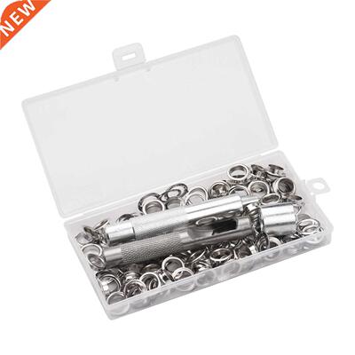 1 Set Grommet Kit with Eyelets Washers 1/2 Inch 3PCS Install