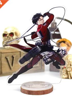 Attack on Titan Anime Figure Acrylic Stand Model Toy Levi Ac