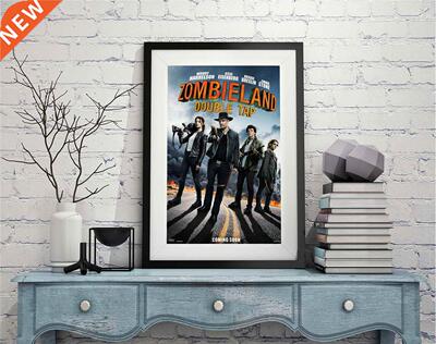 D0956 Zombieland Double Tap Movie Silk Fabric Poster Art De