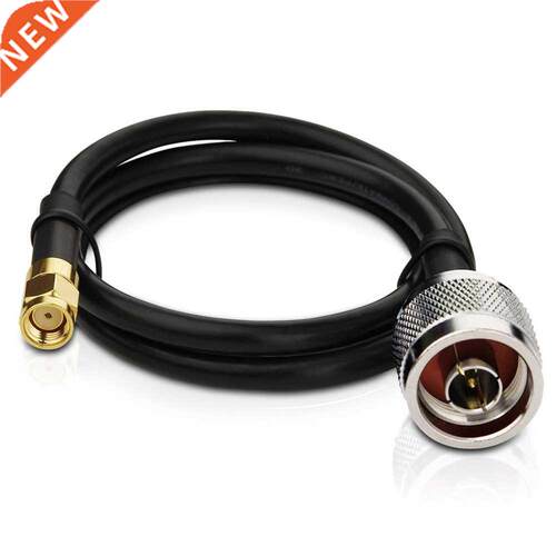 20M N Male to RPSMA Male Pigtail Coaxial LMR200 Double Shiel