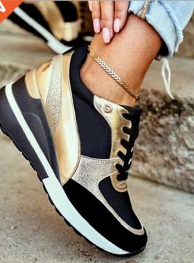 Brand Desgn New Women Casual Shoes Heght ncreasng Sport