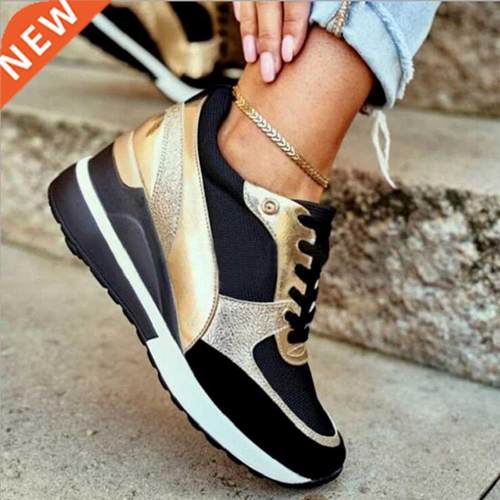 Brand Desgn New Women Casual Shoes Heght ncreasng Sport