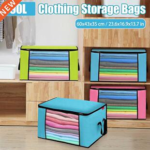 3/4pcs Storage Bag Clothes Blanket Portable Oxford Cloth